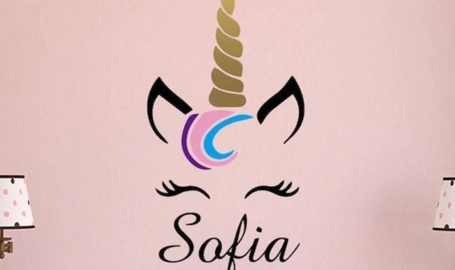 Les stickers muraux personnalisés « licorne »