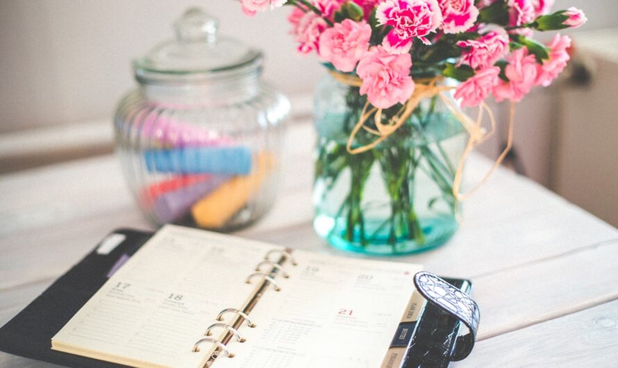 S’organiser avec un agenda personnalisé pas cher