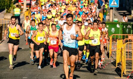 people running